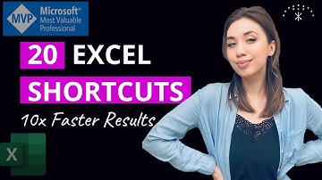20 Excel shortcut keys you SHOULD know 🚀