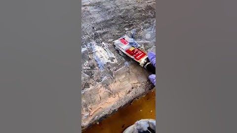 Encaustic art with beautiful blue tones