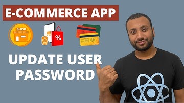E-commerce MERN Project Bangla Tutorial 50 : update password