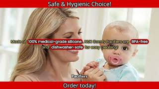 NUK Comfy Orthodontic Pacifiers Review | Best for 0-6 Months