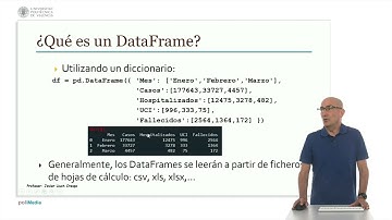 Pandas: ¿Qué es un DataFrame? | 6/77 | UPV