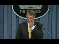 Secretary of Defense Ash Carter Press Briefing