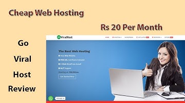Go Viral Host Cheap And Best Web Hosting In India | सिर्फ 20 रुपया महीना पर | जल्दी करे