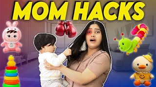 13 Amezing Mom Hacks माँ बनने से पहले ये video जरूर देखना 24 Hours Babycare Routine Time-Saving Tips