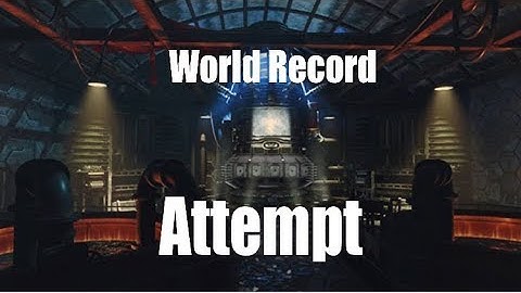 Black Ops 3 Zombies World Record Attempt| No AAT’S |The Giant (Non Copyright Repost)