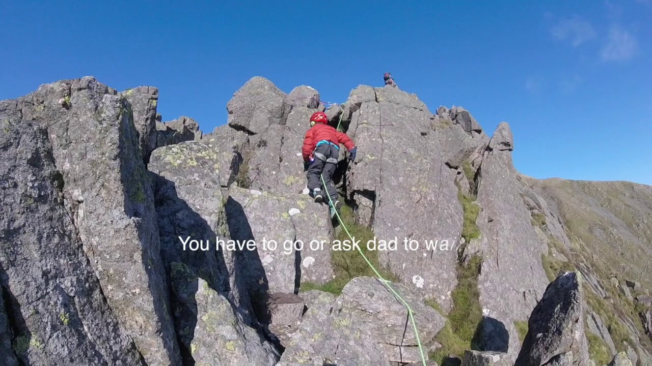 Climbing Needle Ridge, Lake District, 2018 - YouTube