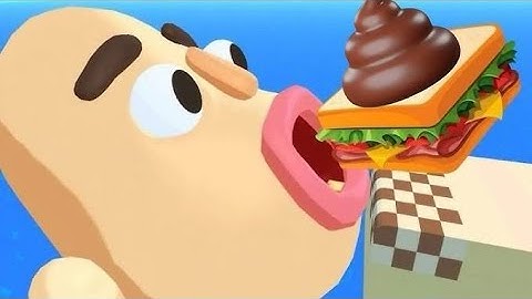 Sandwich Runner gameplay 🎮 Max  Level ~ 18 - 19