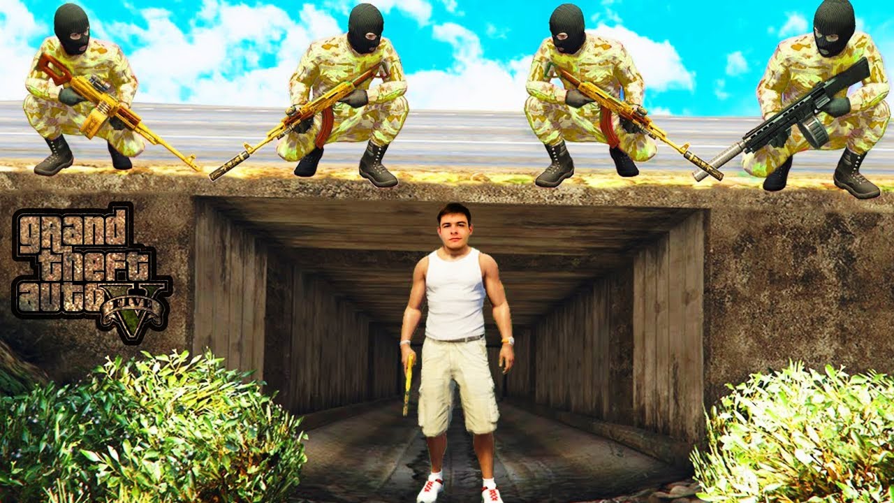 LOVIJO ME PO GTA 5 MAPI! (GTA V MANHUNT) [SLO]
