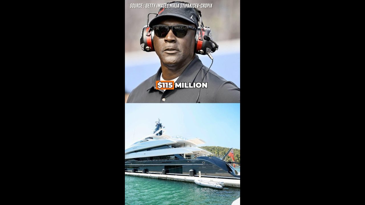 Michael Jordan is cruising the stunning Croatian coastline on a $115 million yacht! 💰