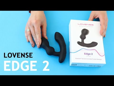 Lovense Edge 2: массажер простаты с двумя моторами и возможностью настройки угла воздействия