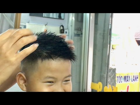 CHIA SẼ, Cách Cắt Kiểu Tóc Short Quiff (Sport)Mát Mẻ Mùa Hè Cho trẻ em , Đơn Giản | Men’s HairStyle