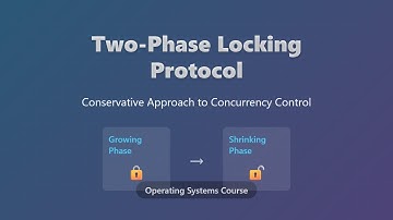 🔒 Two-Phase Locking (2PL) Protocol Explained: Concurrency Control for Beginners