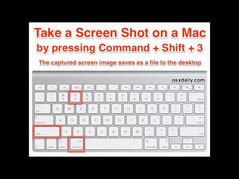 print screen apple keyboard