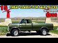 Facebook Deals: 15 Classic Trucks Under Budget!