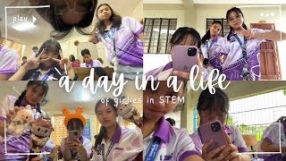 A Day in a Life of Girlies in STEM! 🌸 | MIL Performance Task