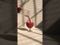 Red Grapes Pomegranate Juice In Portable Blender #asmr #juice #shorts