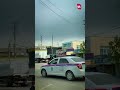 Крупный пожар в Таласе, над рынком поднялся столб дыма