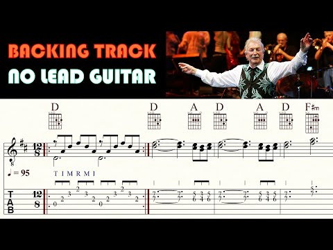 MORNING'S AT SEVEN | JAMES LAST | No lead guitar | Backing track | TAB & Sheet Music