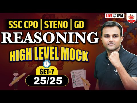 Reasoning for SSC Exams: CPO, Steno, and GD | REASONING by Akash Sir #sscexams #reasoningbyakashsir