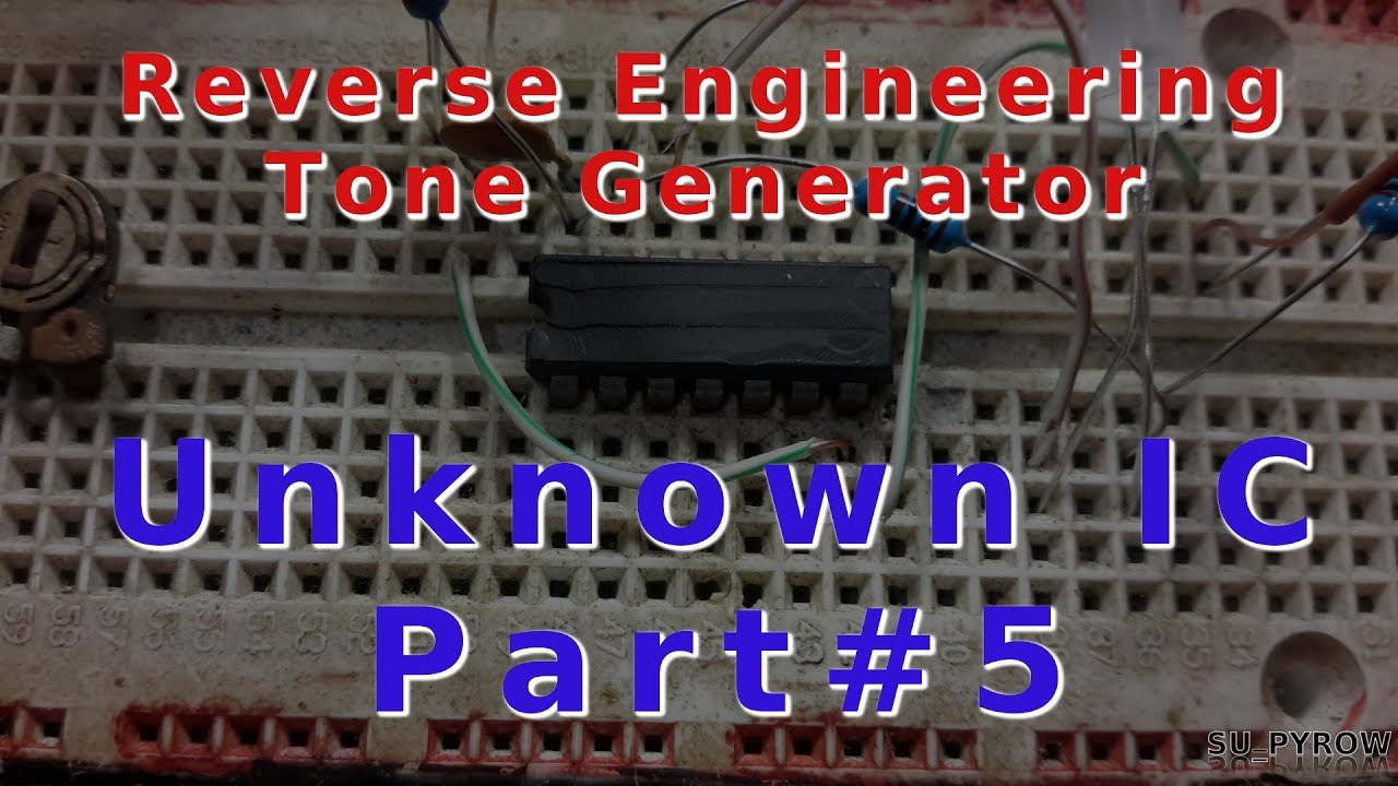 Toner Part#2  Reverse Engineering a 4000 Series Logic IC for a Tone Generator