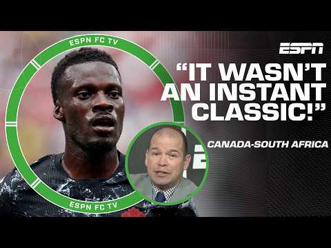 Alejandro Moreno's giving Canada a single flower for win over South Africa 🌹👀 | ESPN FC