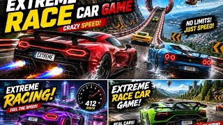 EXTREME RACE CAR GAME 🏎️💨 | INSANE SPEED & CRAZY TRACKS! 🔥 | Epic Racing Gameplay screenshot 3