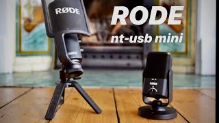 RODE nt-usb mini. Обзор, распаковка, тест и сравнение