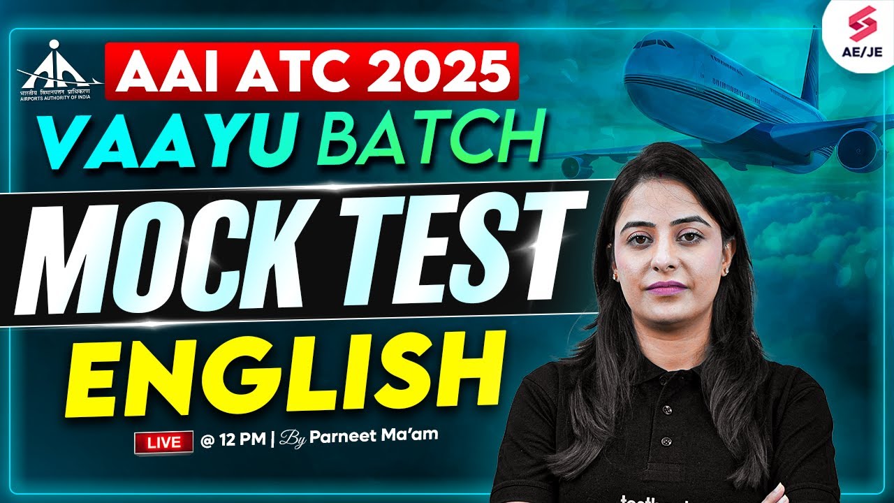 AAI ATC 2025 Preparation | AAI ATC English Classes | English Mock Test ...