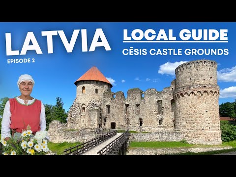 TRAVEL LATVIA | CĒSIS CASTLE GROUNDS WITH LOCAL GUIDE | EP2