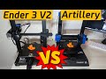 Artillery Genius vs Ender 3 V2 - COMPARATIVA mejor impresora 3D BARATA 2020