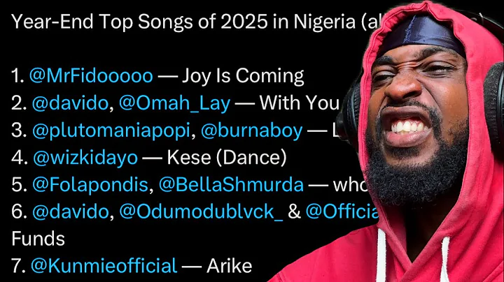 Turntable Charts Nigeria’s top Songs of 2025 THEBOYFROMOJO Reacts 🔥🤝