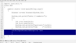 exception handling introduction in java (in Telugu)
