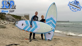 Wave SUP  'AUSPROBIERT'  Unsere ersten Versuche & Erfahrungen beim Wellenreiten mit dem SUPBoard