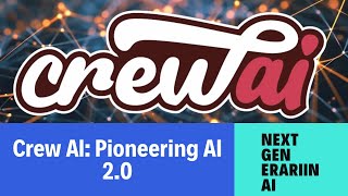 Crew AI | Multi Agent AI | Pioneering Human-Level Intelligence with Next-Gen AI Technology#crewai#ai