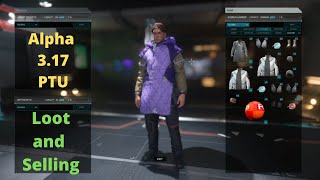 Star Citizen: 3.17 PTU loot and selling