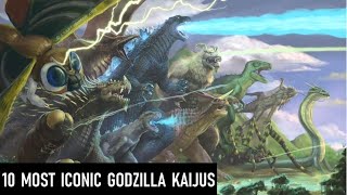 Top 10 Most Iconic Godzilla Kaijus