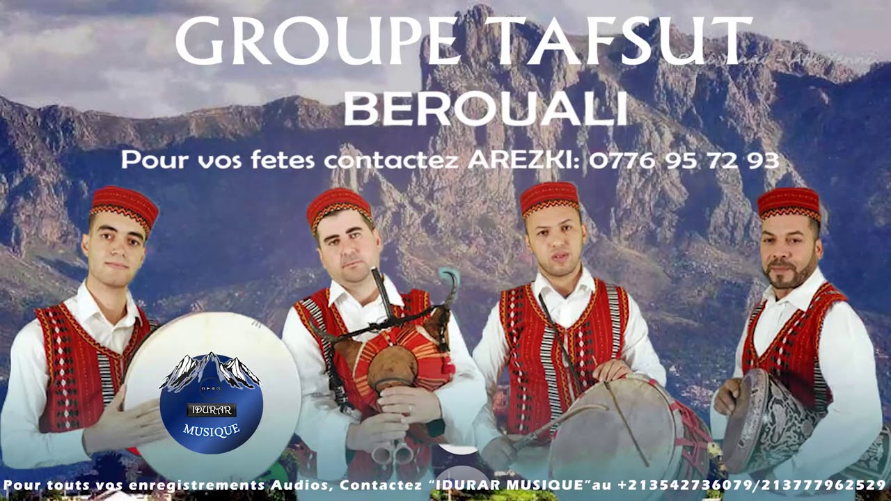 GROUPE TAFSUT-ENCHAINEMENT BEROUALI-100/100 MZEWED-IDURAR MUSIQUE