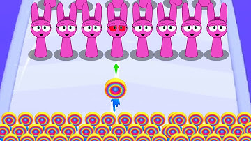 Spranky Survival vs Layer Man 3D 🍫🌀🤖🍬Gameplay Walkthrough , All Levels Maxed game Ep.16