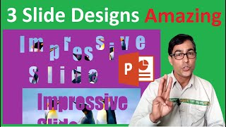Create an Impressive Slide Design in hindi | Create Custom Shapes and Typography in PowerPoint