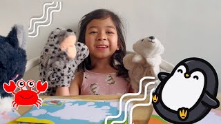 Learn with Gabby: Wild vs Farm vs Pet Animals + Animal Body Coverings | Baby Playful