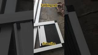 folding net making #youtoobevierlvideo#aluminim