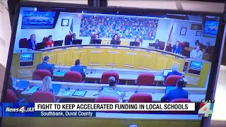 Duval County students continue fight to keep accelerated funding in schools