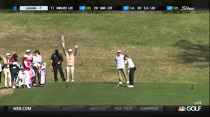 Paula Creamer's Hole-In-One At The Coates Golf Championship