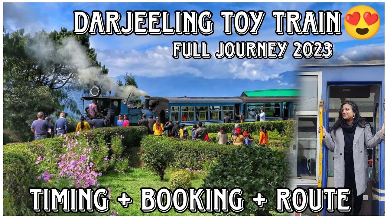 DARJEELING TOY TRAIN JOURNEY Joy Ride at India's Highest Railway Station Darjeeling Tour