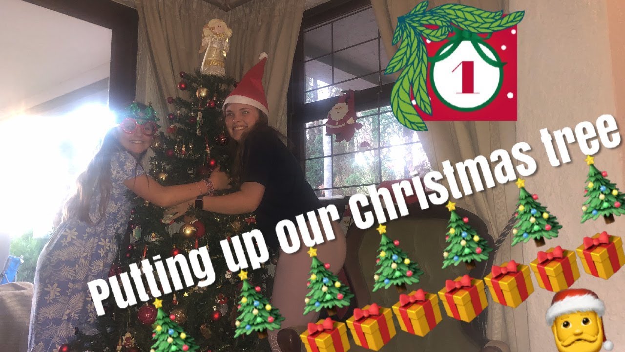 PUTTING UP OUR CHRISTMAS TREE YouTube PUTTING UP OUR CHRISTMAS TREE YouTube