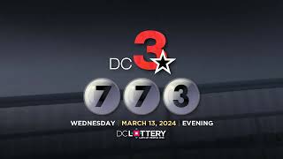 DC LOTTERY Evening 03/13/2024