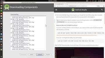 Ubuntu Linux OS: Install Android Studio 3.0.1 and Required Libraries