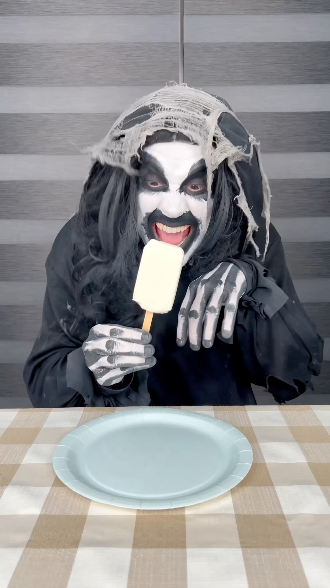 Monster ate his ice cream bar ?? #shorts