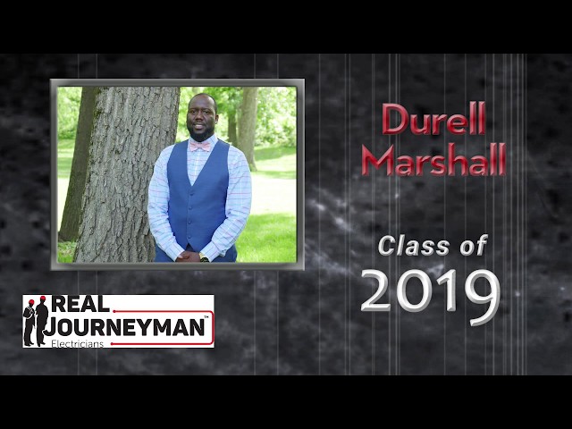 2019 Graduate Durell Marshall