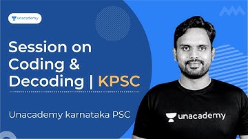 Session on Coding & Decoding | KPSC | Praveen Jadav | Unacademy karnataka PSC